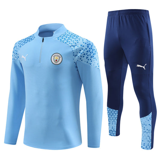 CONJUNTO MANCHESTER CITY AZUL