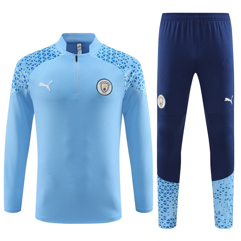 CONJUNTO MANCHESTER CITY AZUL