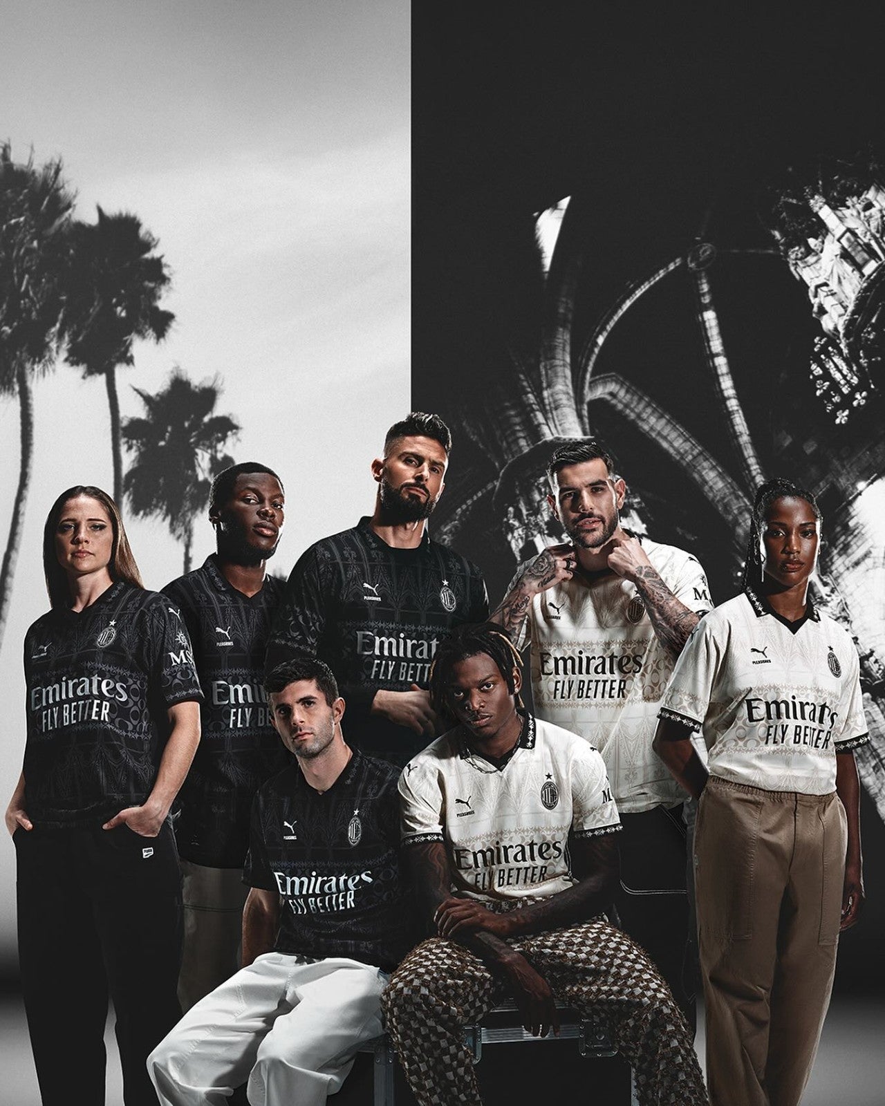 MILAN 2024 CUARTA EQUIPACION NEGRA